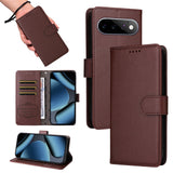 EIDERWOOD Google Pixel 11 / 11 Pro Flipcover inkl. Kortholder & Håndledsrem - Brun
