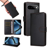 EIDERWOOD Google Pixel 11 / 11 Pro Flipcover inkl. Kortholder & Håndledsrem - Sort