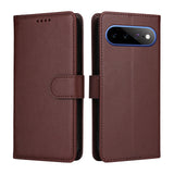 EIDERWOOD Google Pixel 11 Pro XL Flipcover inkl. Kortholder & Håndledsrem - Brun