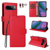 EIDERWOOD Google Pixel 11 Pro XL Flipcover inkl. Kortholder & Håndledsrem - Rød