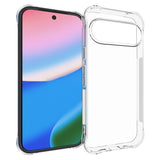 Google Pixel 11 EIDERWOOD Fleksibelt Plast Bagside Cover m. Forstærkede Hjørner - Gennemsigtig