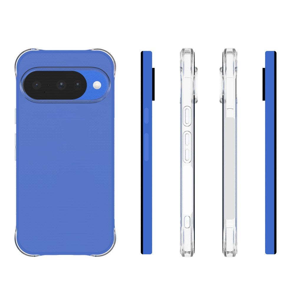 Google Pixel 11 EIDERWOOD Fleksibelt Plast Bagside Cover m. Forstærkede Hjørner - Gennemsigtig