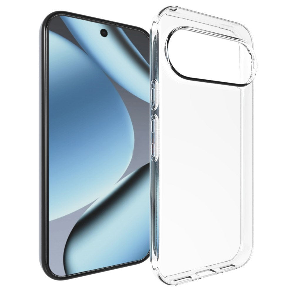 Google Pixel 11 Pro EIDERWOOD Fleksibelt Plast Bagside Cover - Gennemsigtig