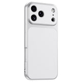 iPhone 17 Pro Max EIDERWOOD Hybrid Mobilcover m. Kunstlæderbelægning - Hvid
