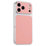 iPhone 17 Pro EIDERWOOD Hybrid Mobilcover m. Kunstlæderbelægning - Lyserød