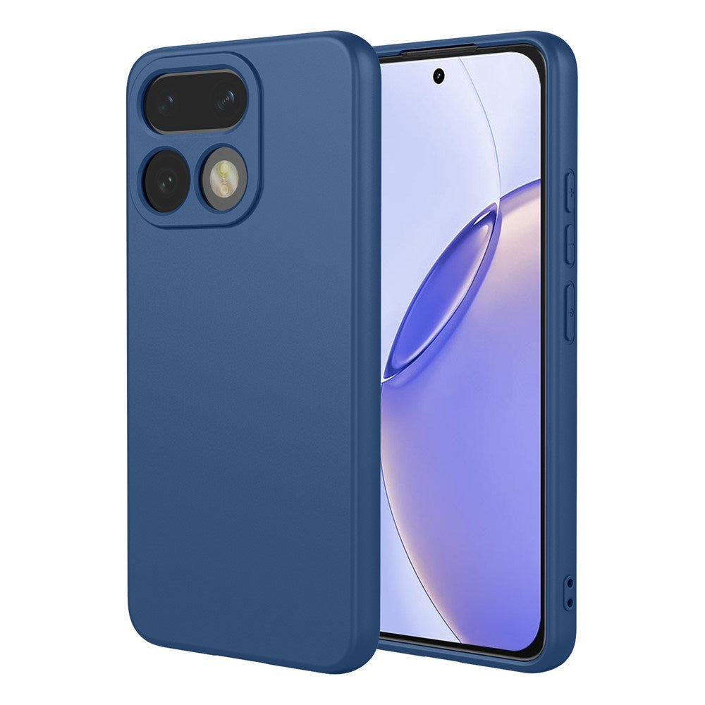 Realme 16 Pro EIDERWOOD Foret Fleksibelt Plast Bagside Cover - Blå