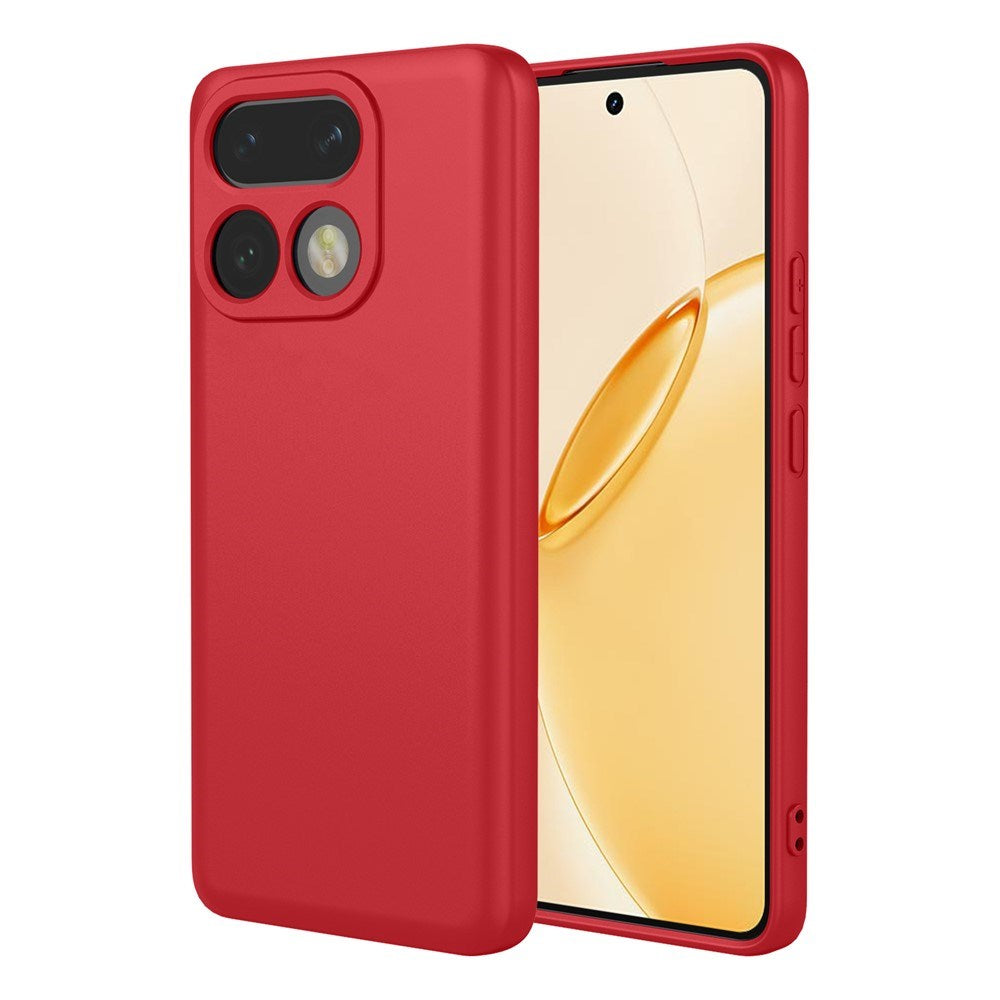 Realme 16 Pro+ EIDERWOOD Foret Fleksibelt Plast Bagside Cover - Rød