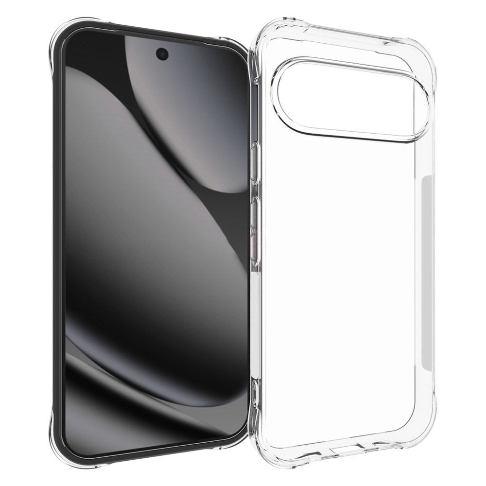 Google Pixel 11 Pro XL EIDERWOOD Fleksibelt Plast Bagside Cover m. Forstærkede Hjørner - Gennemsigtig