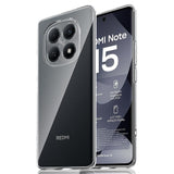 Xiaomi Redmi Note 15 (5G) / Poco M8 (5G) EIDERWOOD Fleksibelt Plast Bagside Cover - Gennemsigtig