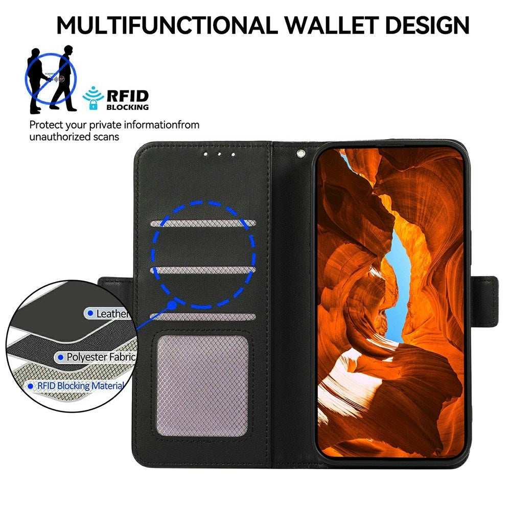 EIDERWOOD Google Pixel 11 / 11 Pro Flipcover - Indbygget RFID-Blocker & Kortholder - Sort
