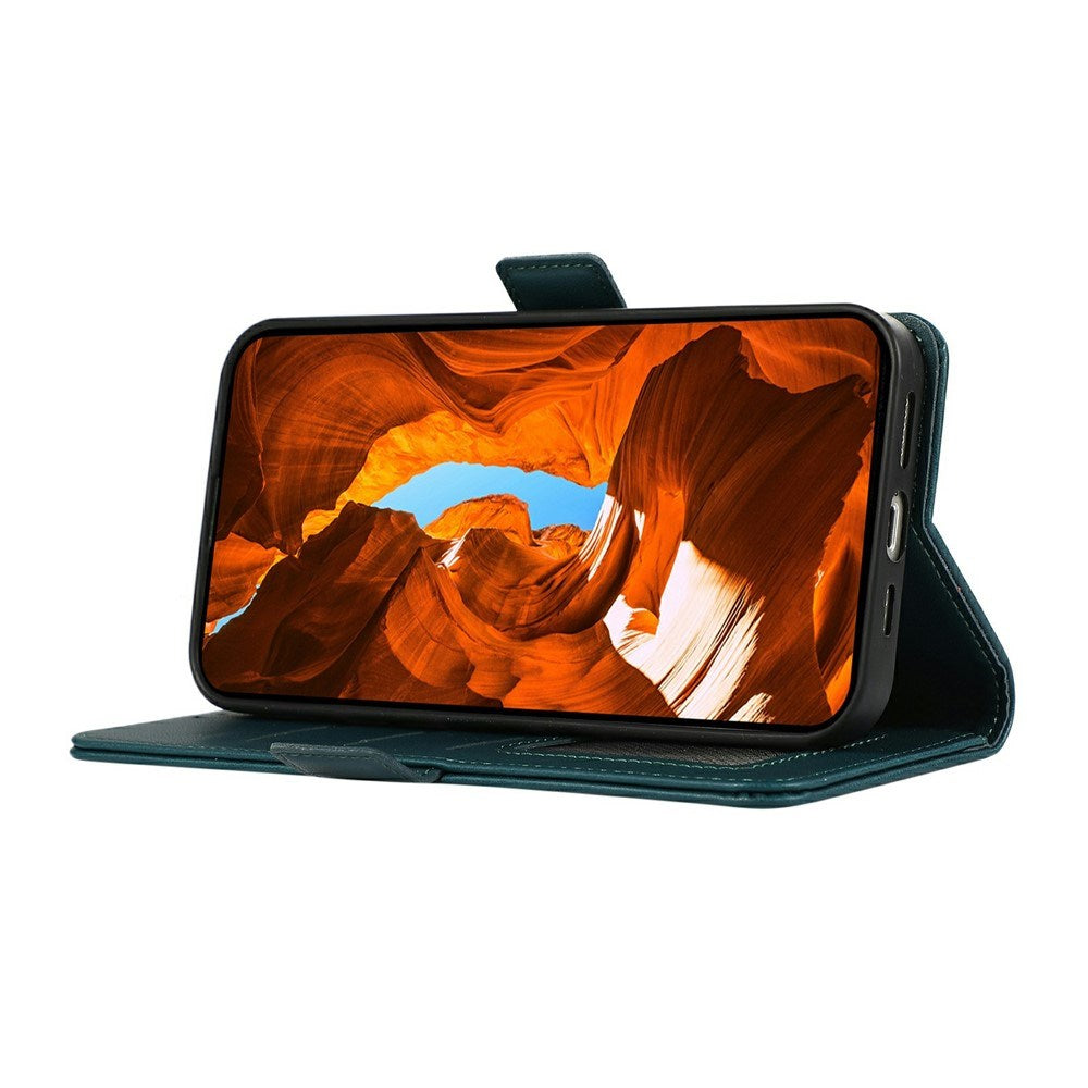 EIDERWOOD Google Pixel 11 / 11 Pro Flipcover - Indbygget RFID-Blocker & Kortholder - Mørkegrøn