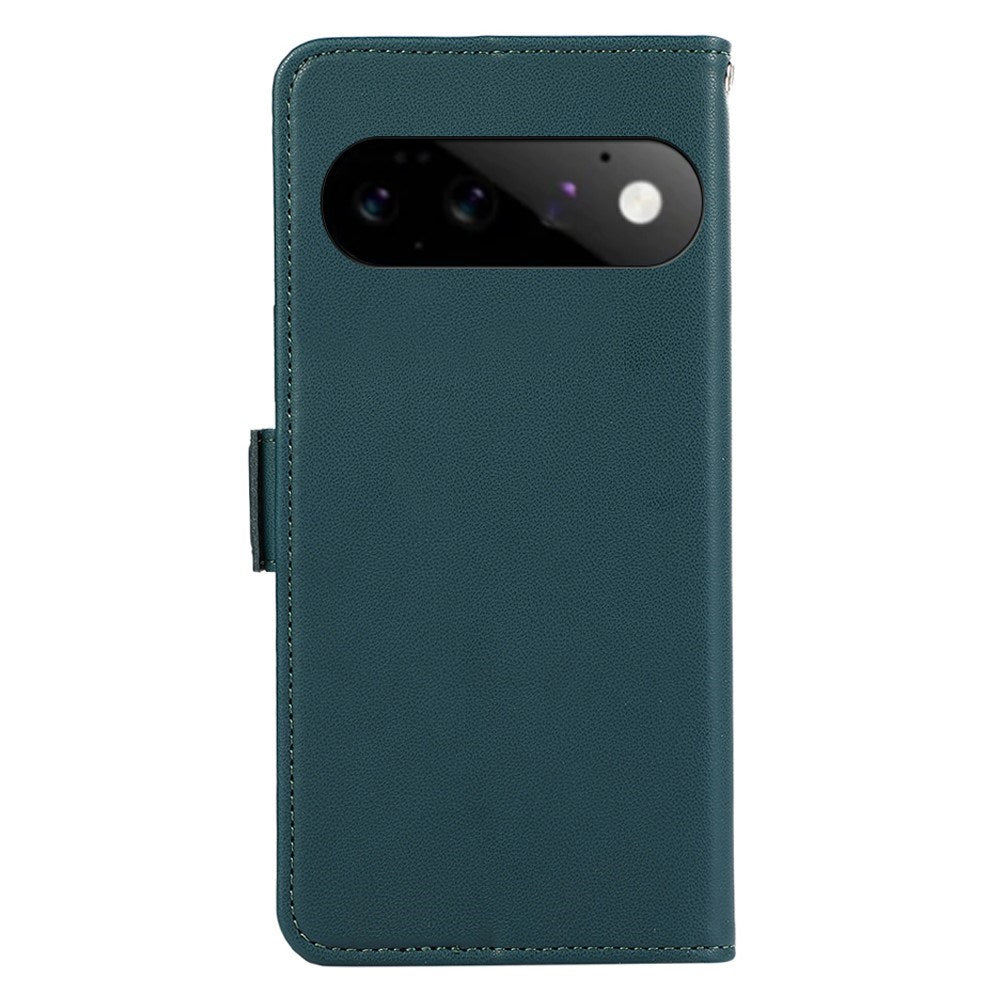 EIDERWOOD Google Pixel 11 / 11 Pro Flipcover - Indbygget RFID-Blocker & Kortholder - Mørkegrøn