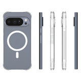 Google Pixel 11 Pro EIDERWOOD Fleksibelt Plast Bagside Cover m. Stødabsorberende Hjørner - MagSafe Kompatibel - Gennemsigtig