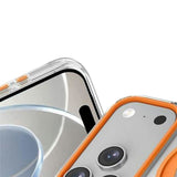 iPhone 17 Pro EIDERWOOD Hybrid Mobilcover med Ståfunktion - MagSafe Kompatibel - Gennemsigtig / Blå