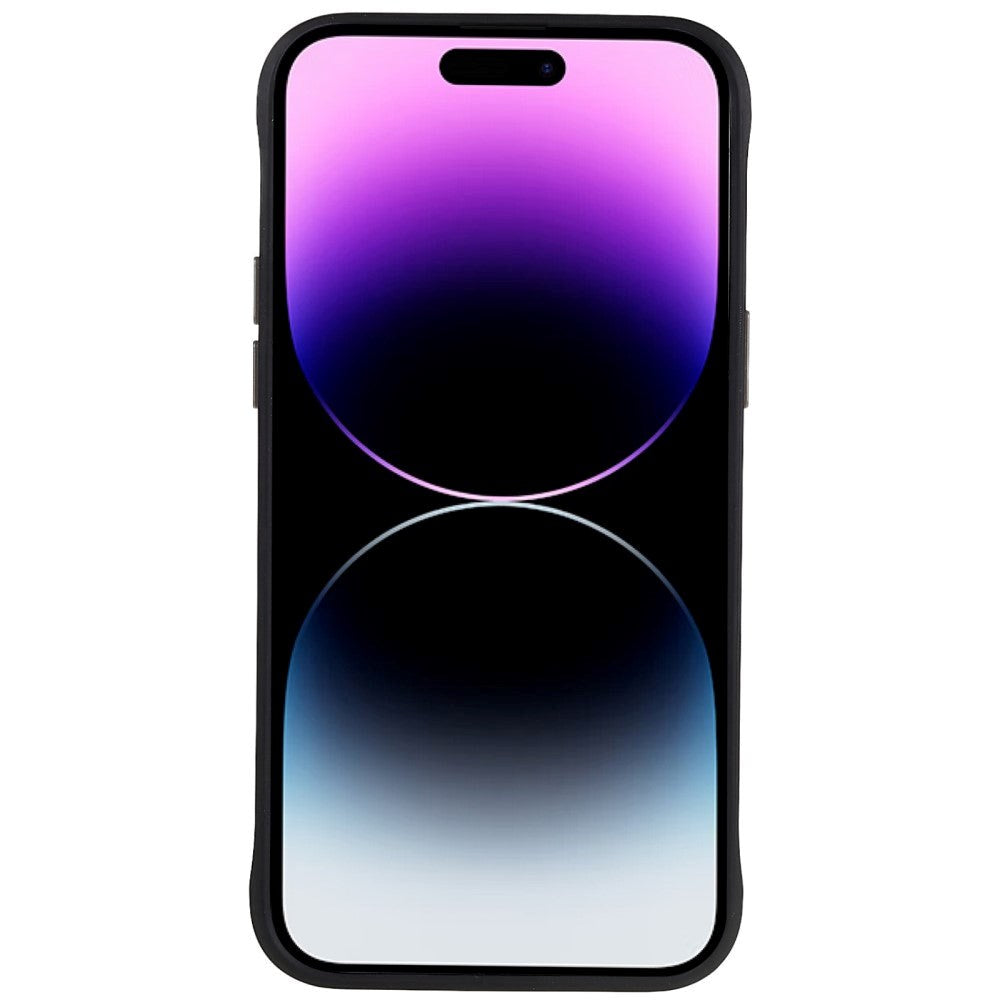 iPhone 14 Pro Plastik Hybrid Cover med motiv - Sød Panda