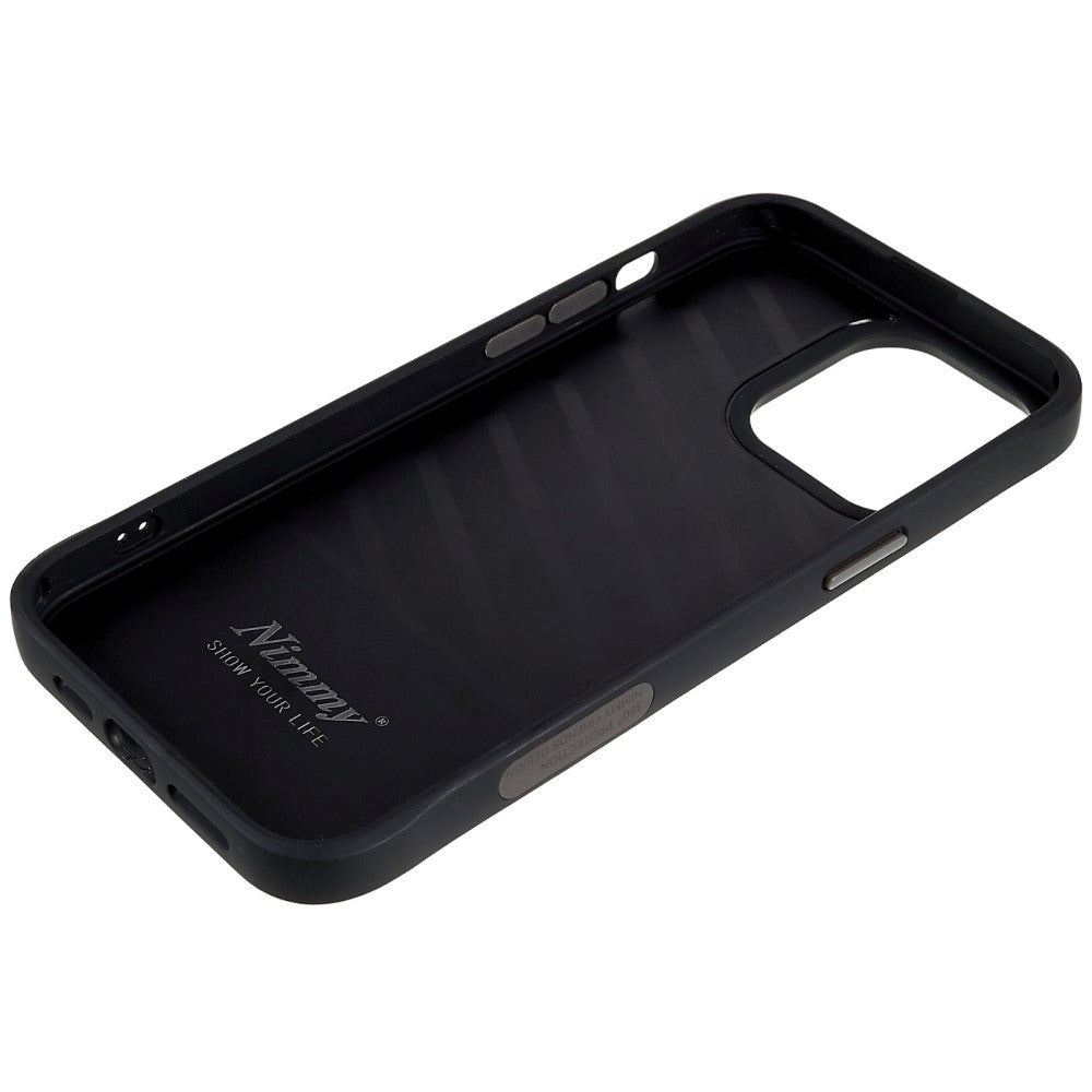 iPhone 14 Pro Plastik Hybrid Cover med motiv - Sød Panda