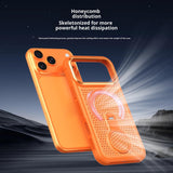 iPhone 17 Pro EIDERWOOD Mobilcover m. Varmeafledning & 360° Roterende Kickstand - MagSafe Kompatibel - Hvid