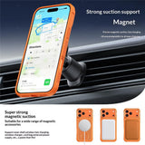 iPhone 17 Pro EIDERWOOD Mobilcover m. Varmeafledning & 360° Roterende Kickstand - MagSafe Kompatibel - Sort