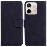 Honor 600 Lite EIDERWOOD Kunstlæder Flip Cover m. Ståfunktion - Sort