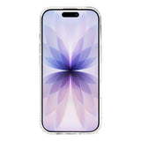 iPhone 17 EIDERWOOD Hybrid Mobilcover m. Rhinsten & Blomsterdesign - Hvid / Blomster