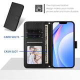 Honor 600 / 600 Pro EIDERWOOD Kunstlæder Flip Cover inkl. Strop - Sort