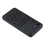 Samsung Galaxy A17 (5G) EIDERWOOD Fleksibelt Plast Bagside Cover m. Glitter - Sort