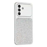 Samsung Galaxy A17 (5G) EIDERWOOD Fleksibelt Plast Bagside Cover m. Glitter - Sølv