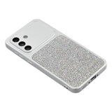 Samsung Galaxy A17 (5G) EIDERWOOD Fleksibelt Plast Bagside Cover m. Glitter - Sølv