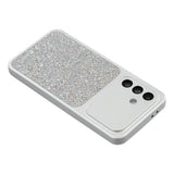Samsung Galaxy A17 (5G) EIDERWOOD Fleksibelt Plast Bagside Cover m. Glitter - Sølv