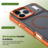 iPhone 17 Pro EIDERWOOD Mat Hybrid Plast Bagside Cover - MagSafe Kompatibel - Orange