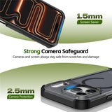iPhone 17 Pro EIDERWOOD Mat Hybrid Plast Bagside Cover - MagSafe Kompatibel - Sort