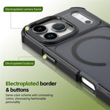 iPhone 17 Pro EIDERWOOD Mat Hybrid Plast Bagside Cover - MagSafe Kompatibel - Sort