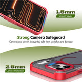 iPhone 17 Pro EIDERWOOD Mat Hybrid Plast Bagside Cover - MagSafe Kompatibel - Rød