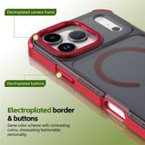 iPhone 17 Pro EIDERWOOD Mat Hybrid Plast Bagside Cover - MagSafe Kompatibel - Rød