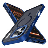 iPhone 17 Pro EIDERWOOD Mat Hybrid Plast Bagside Cover - MagSafe Kompatibel - Blå