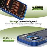 iPhone 17 Pro EIDERWOOD Mat Hybrid Plast Bagside Cover - MagSafe Kompatibel - Blå
