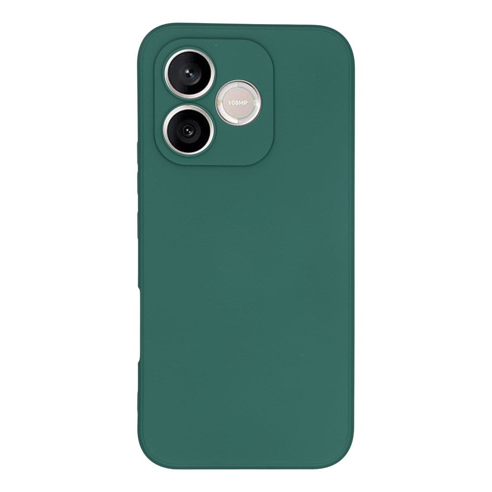 Honor 600 Lite EIDERWOOD Foret Fleksibelt Plast Bagside Cover - Grøn