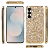 Samsung Galaxy A57 EIDERWOOD Glitter Bagside Cover - Guld