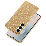 Samsung Galaxy A57 EIDERWOOD Glitter Bagside Cover - Blå