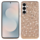 Samsung Galaxy A57 EIDERWOOD Glitter Bagside Cover - Rose Gold