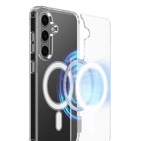 Samsung Galaxy A27 EIDERWOOD Hybrid Plast Bagside Cover - MagSafe Kompatibel - Gennemsigtig