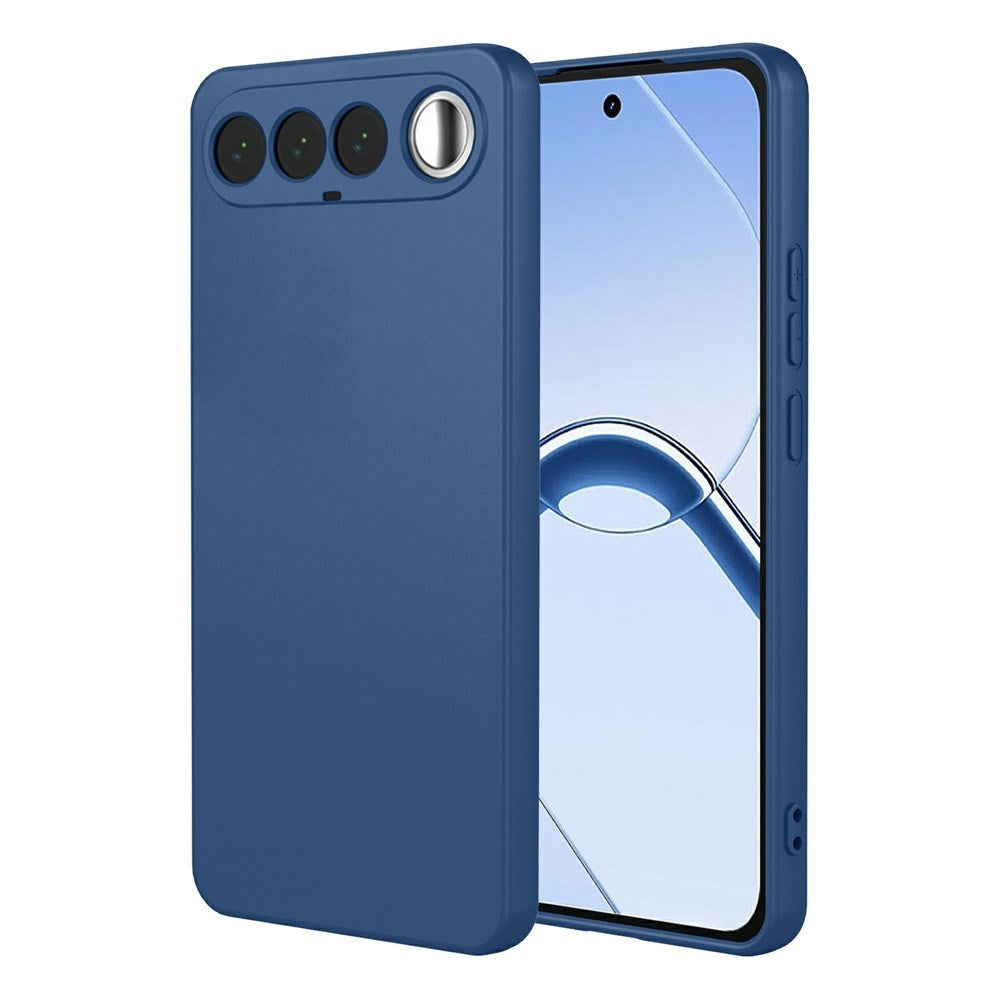 Realme 16 EIDERWOOD Foret Fleksibelt Plast Bagside Cover - Blå