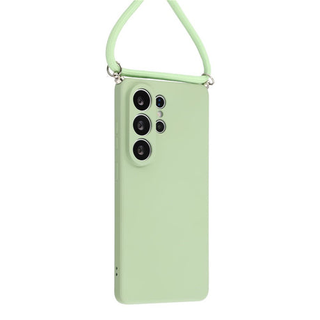 Samsung Galaxy S26 Ultra EIDERWOOD Foret Plast Bagside Cover m. Strop - Lysegrøn