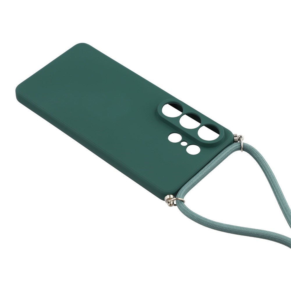 Samsung Galaxy S26 Ultra EIDERWOOD Foret Plast Bagside Cover m. Strop - Mørkegrøn