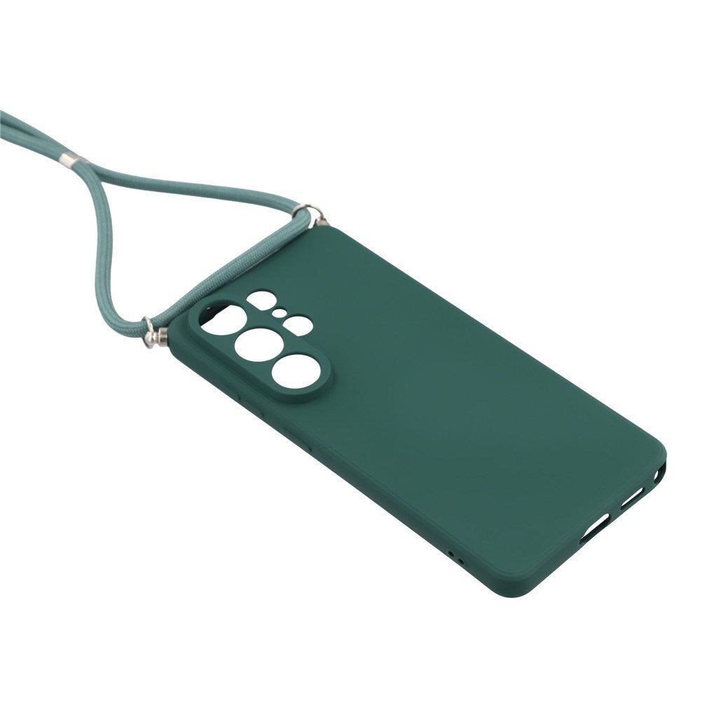 Samsung Galaxy S26 Ultra EIDERWOOD Foret Plast Bagside Cover m. Strop - Mørkegrøn