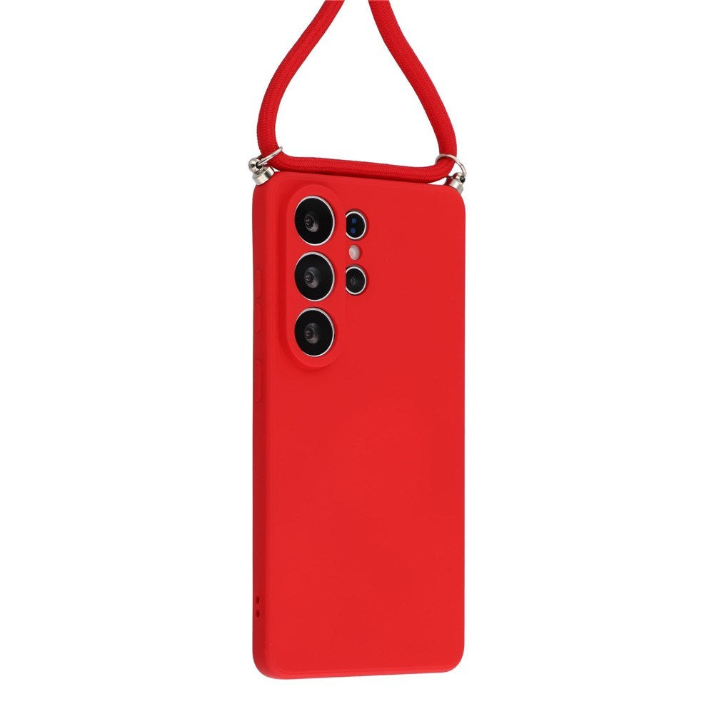 Samsung Galaxy S26 Ultra EIDERWOOD Foret Plast Bagside Cover m. Strop - Rød