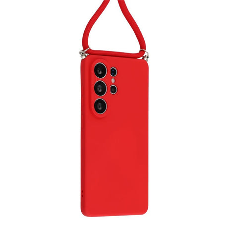 Samsung Galaxy S26 Ultra EIDERWOOD Foret Plast Bagside Cover m. Strop - Rød