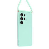 Samsung Galaxy S26 Ultra EIDERWOOD Foret Plast Bagside Cover m. Strop - Lyseblå