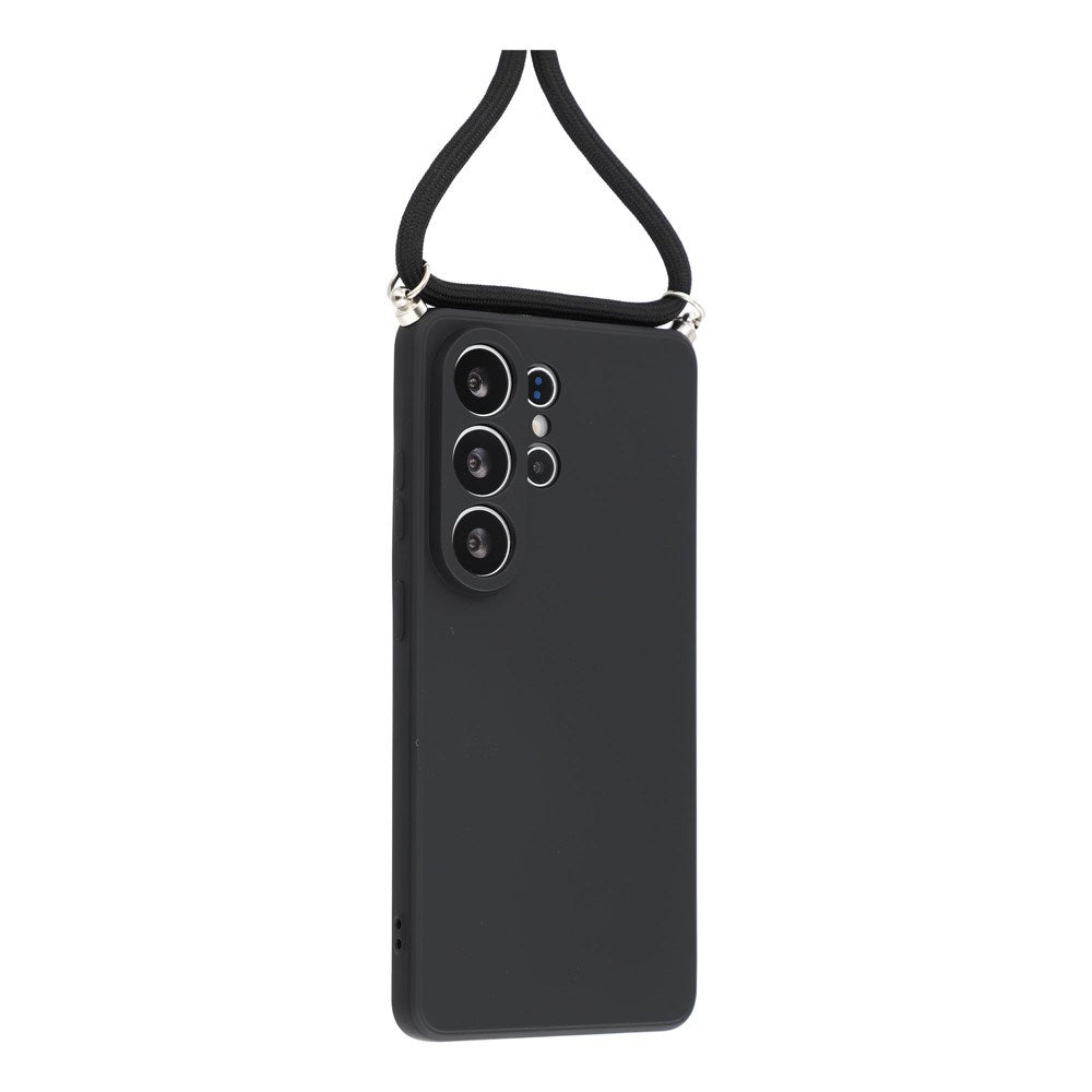 Samsung Galaxy S26 Ultra EIDERWOOD Foret Plast Bagside Cover m. Strop - Sort