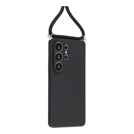Samsung Galaxy S26 Ultra EIDERWOOD Foret Plast Bagside Cover m. Strop - Sort